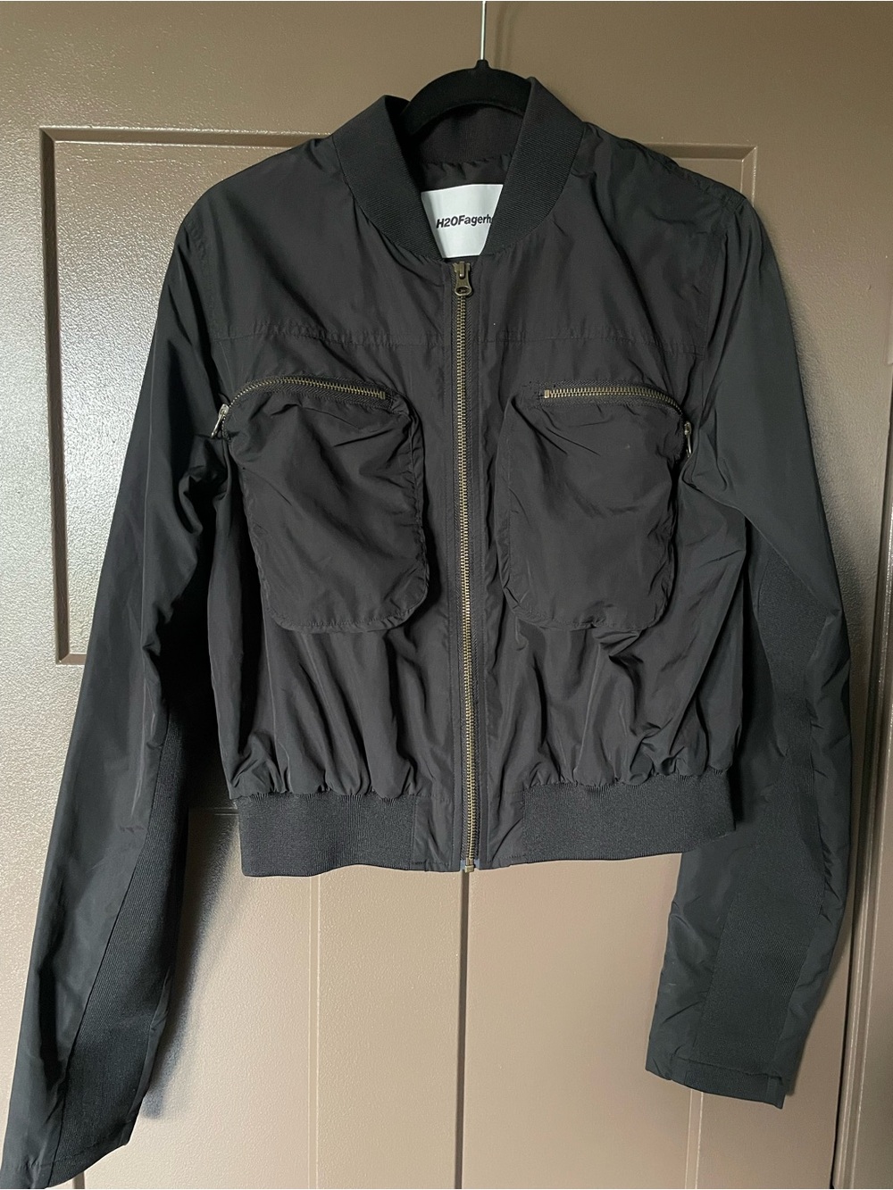 Black Bomber Jacket
